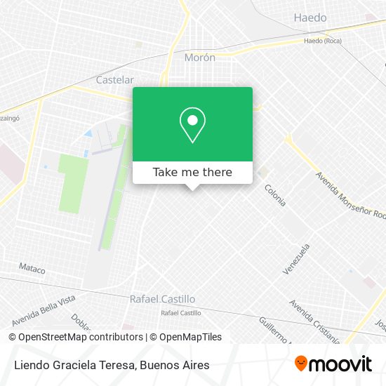 Liendo Graciela Teresa map