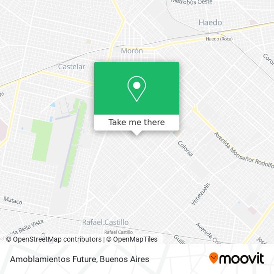 Mapa de Amoblamientos Future