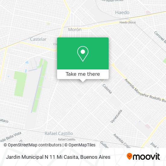 Jardin Municipal N 11 Mi Casita map