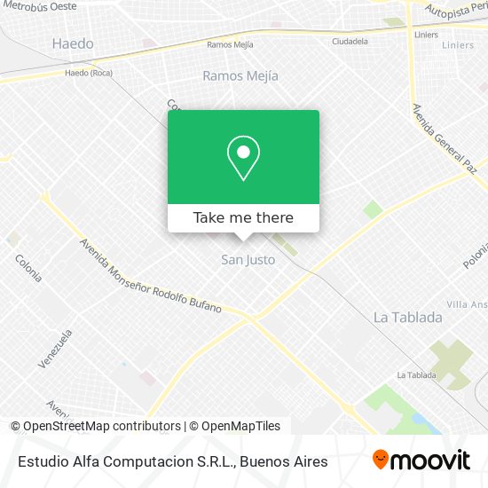 Estudio Alfa Computacion S.R.L. map