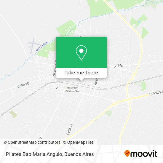 Pilates Bap Maria Angulo map
