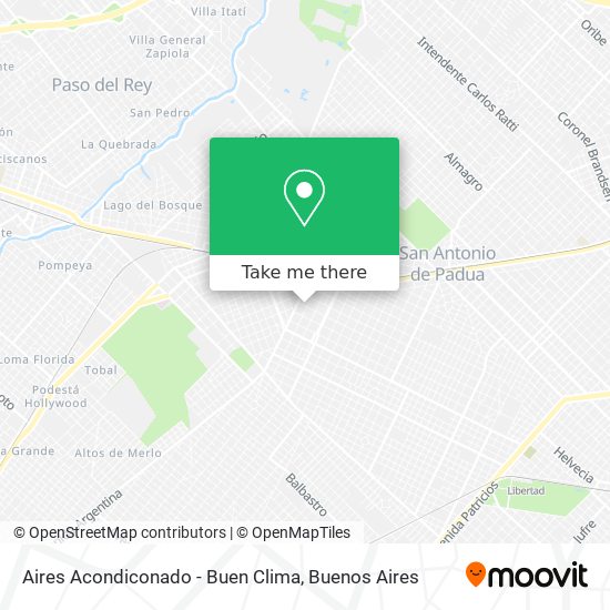 Aires Acondiconado - Buen Clima map