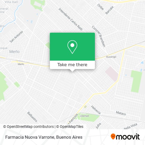Farmacia Nuova Varrone map