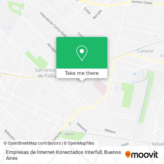 Mapa de Empresas de Internet-Konectados Interfull