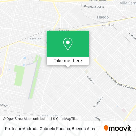 Profesor-Andrada Gabriela Rosana map