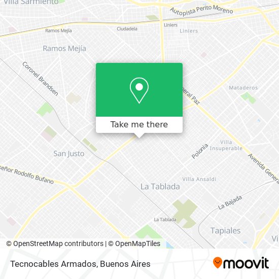 Tecnocables Armados map