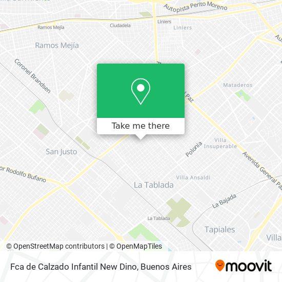 Fca de Calzado Infantil New Dino map