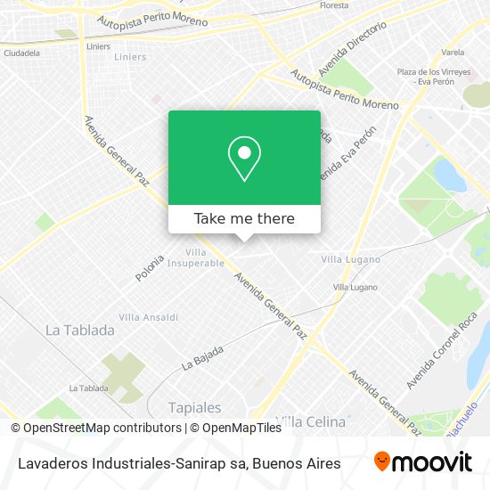 Lavaderos Industriales-Sanirap sa map