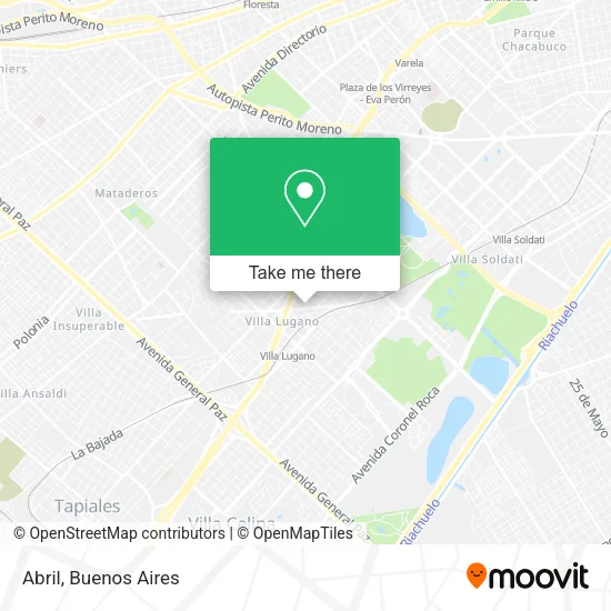 Abril map