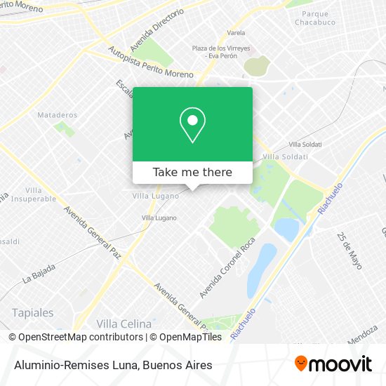 Aluminio-Remises Luna map