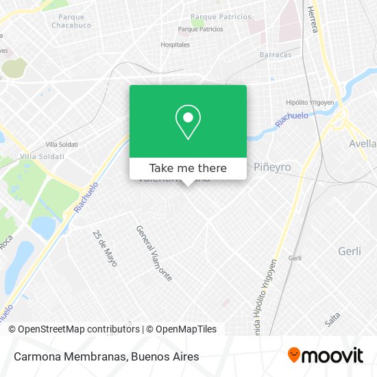 Mapa de Carmona Membranas