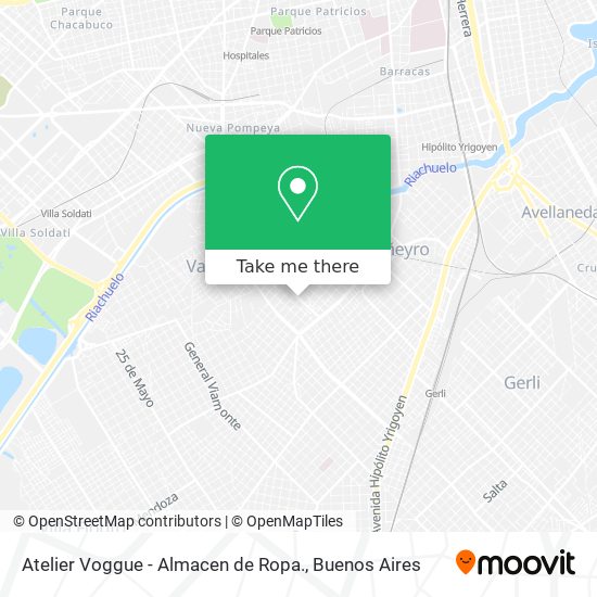 Atelier Voggue - Almacen de Ropa. map