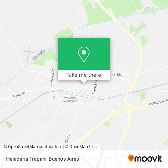 Mapa de Heladeria Trapani