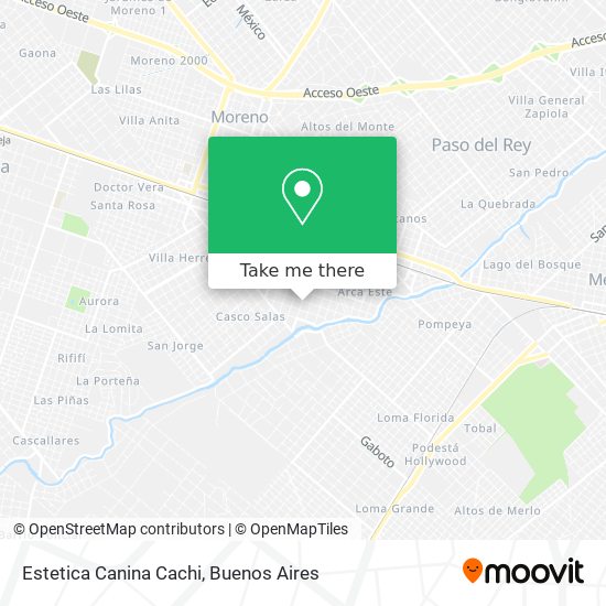 Estetica Canina Cachi map