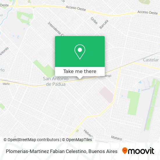 Mapa de Plomerias-Martinez Fabian Celestino