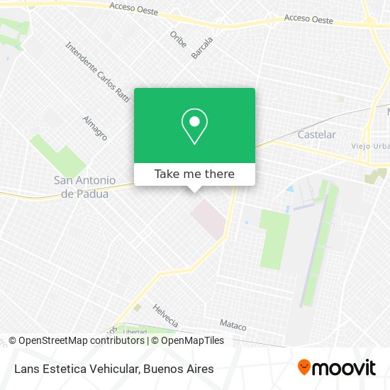 Lans Estetica Vehicular map