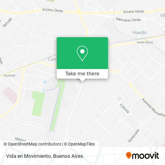 Vida en Movimiento map