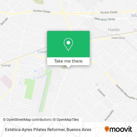 Mapa de Estética-Ayres Pilates Reformer