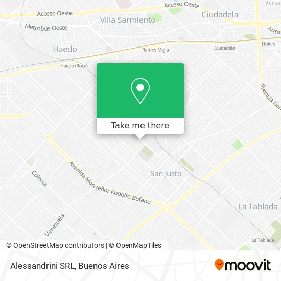 Alessandrini SRL map