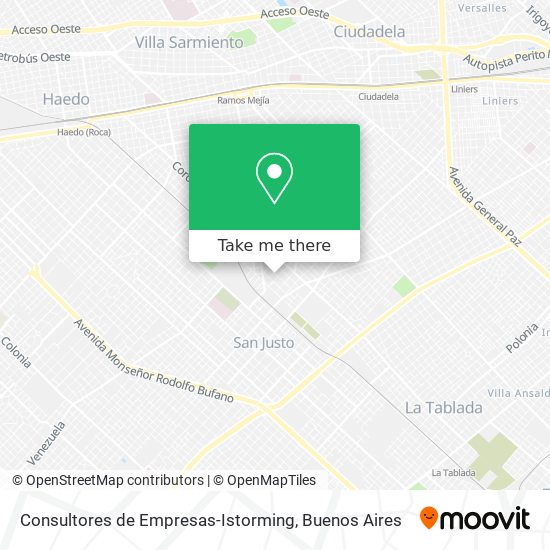 Mapa de Consultores de Empresas-Istorming