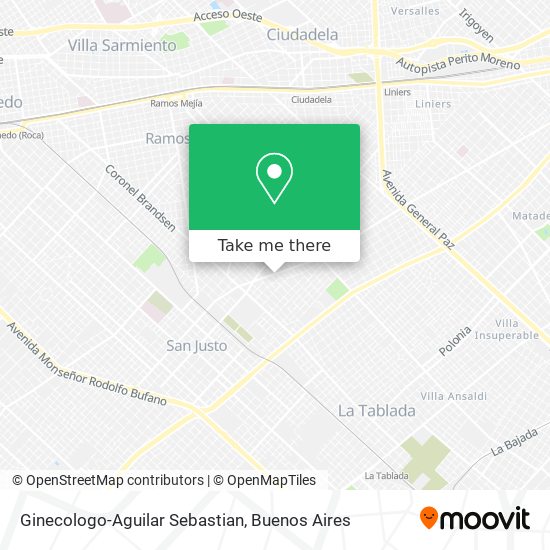 Ginecologo-Aguilar Sebastian map