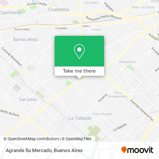 Agrande Su Mercado map