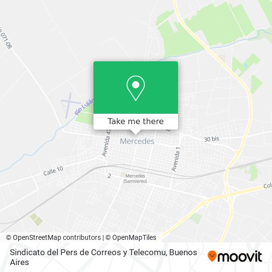 Sindicato del Pers de Correos y Telecomu map