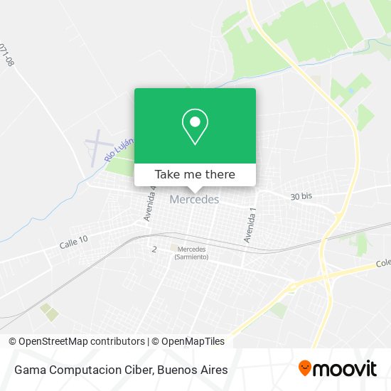 Gama Computacion Ciber map