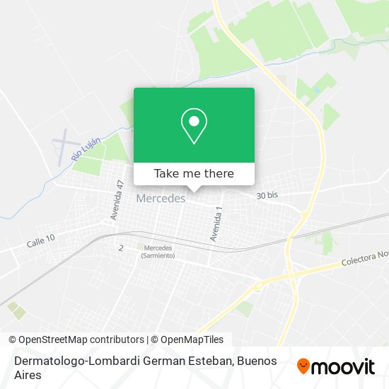 Dermatologo-Lombardi German Esteban map