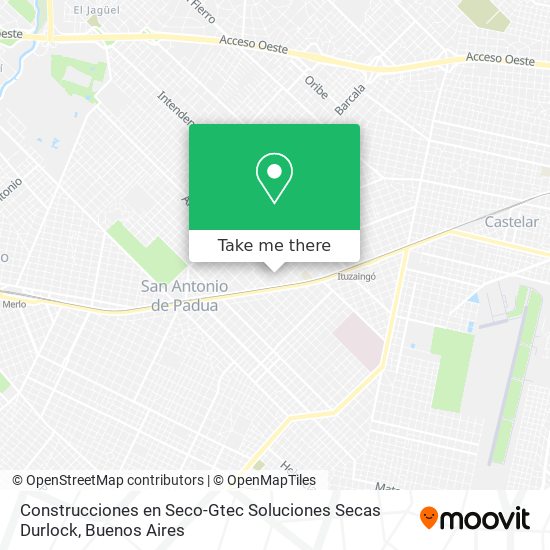 Mapa de Construcciones en Seco-Gtec Soluciones Secas Durlock