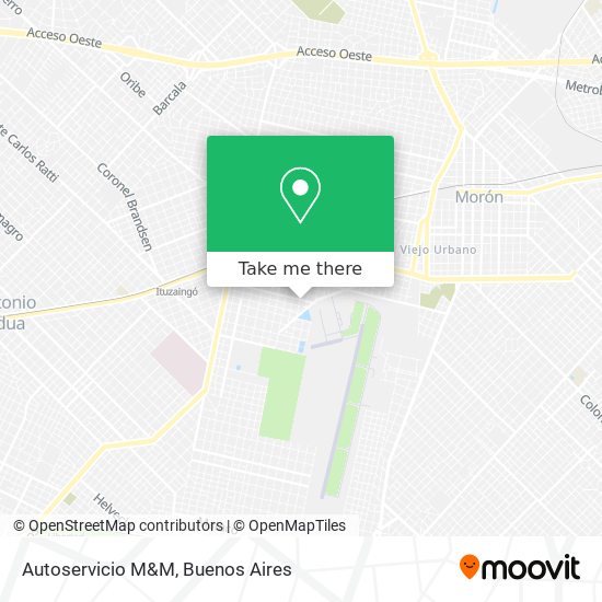 Mapa de Autoservicio M&M