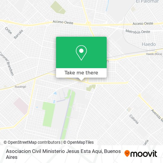 Asociacion Civil Ministerio Jesus Esta Aqui map