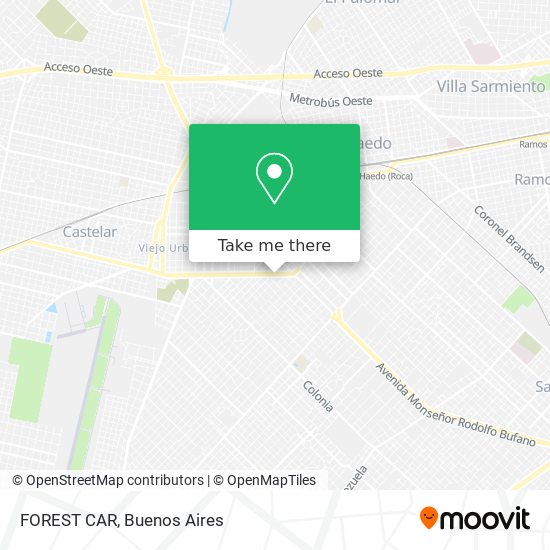 Mapa de FOREST CAR