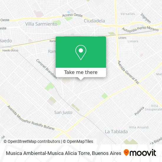 Mapa de Musica Ambiental-Musica Alicia Torre
