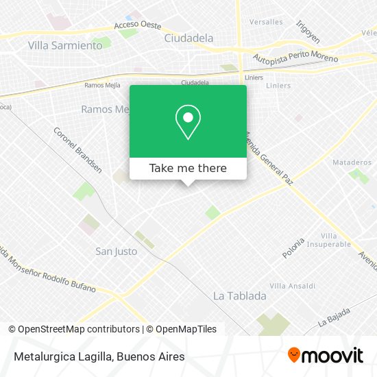 Metalurgica Lagilla map