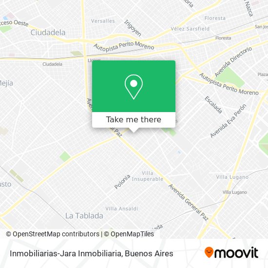 Inmobiliarias-Jara Inmobiliaria map