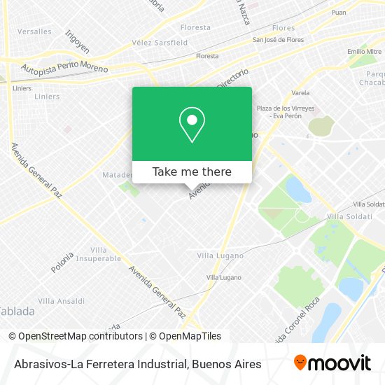 Abrasivos-La Ferretera Industrial map