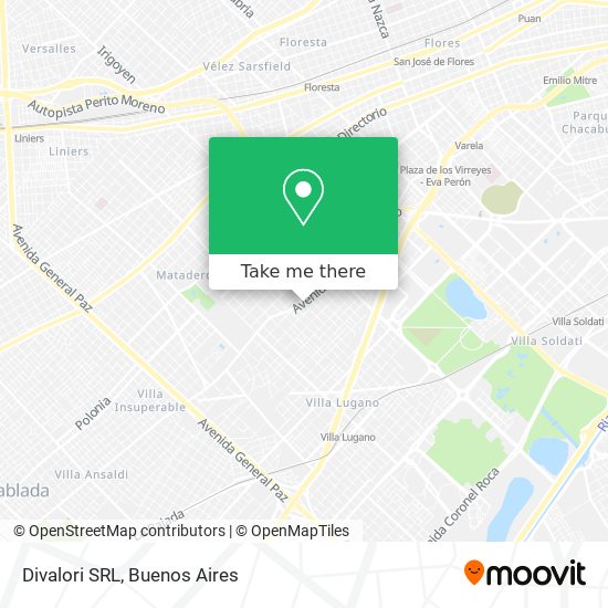 Divalori SRL map