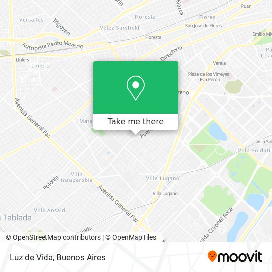Mapa de Luz de Vida
