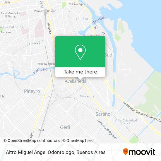 Aitro Miguel Angel Odontologo map