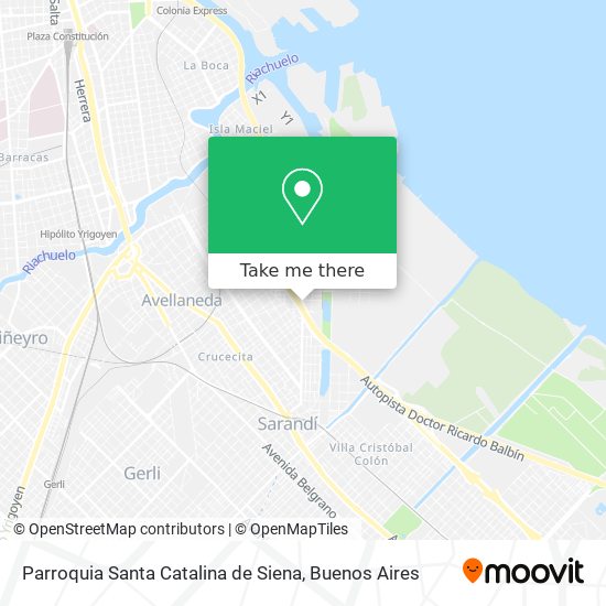 Parroquia Santa Catalina de Siena map