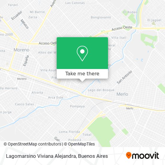 Mapa de Lagomarsino Viviana Alejandra