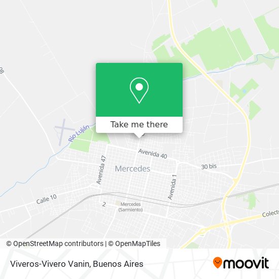 Mapa de Viveros-Vivero Vanin