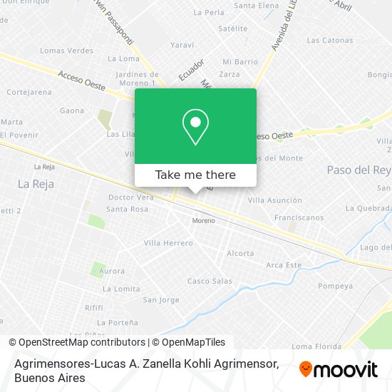 Mapa de Agrimensores-Lucas A. Zanella Kohli Agrimensor