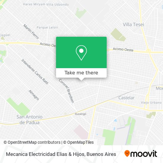 Mecanica Electricidad Elias & Hijos map