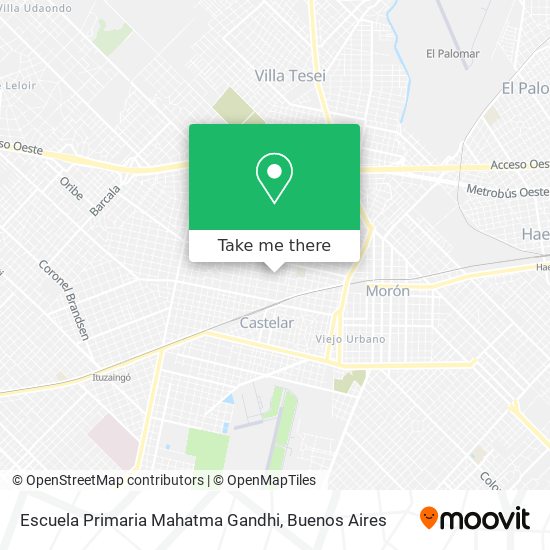 Escuela Primaria Mahatma Gandhi map