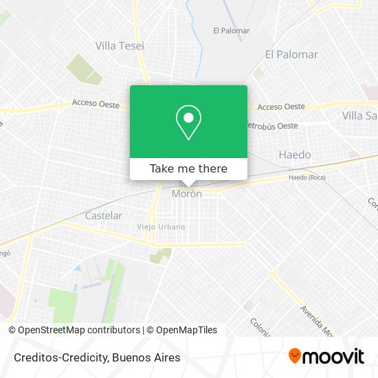 Creditos-Credicity map