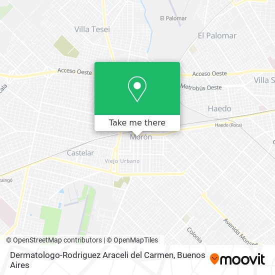 Dermatologo-Rodriguez Araceli del Carmen map