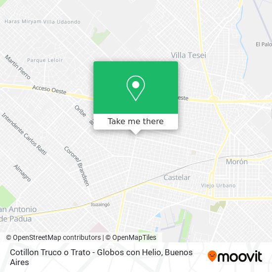 Cotillon Truco o Trato - Globos con Helio map