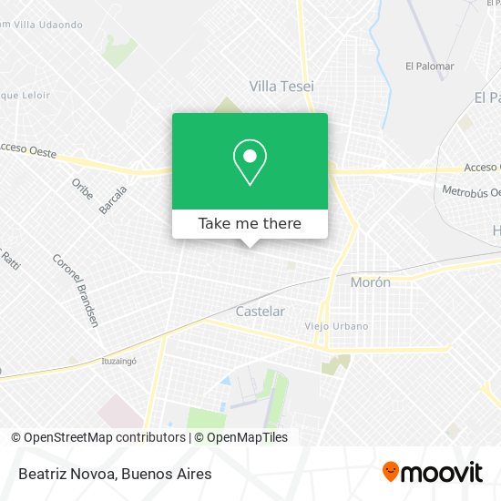 Beatriz Novoa map